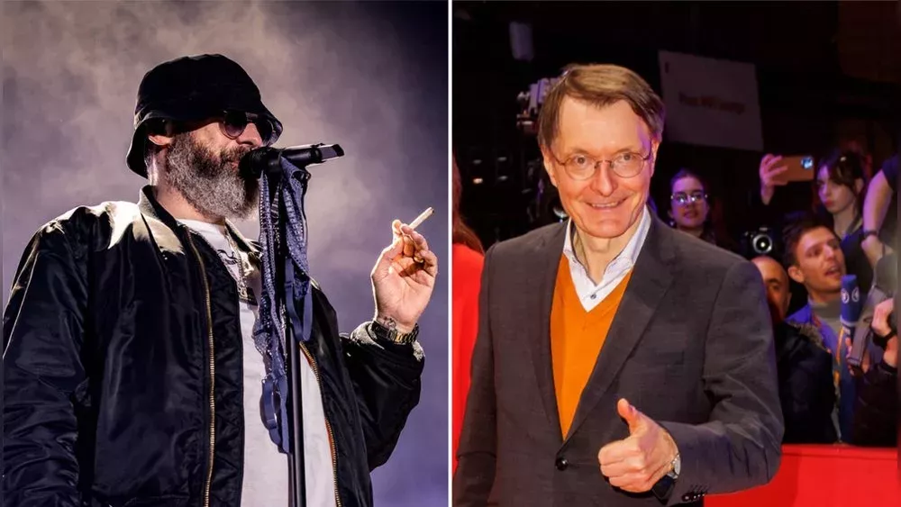 Karl Lauterbach und Sido bald ungleiche Cannabis-Homies?
