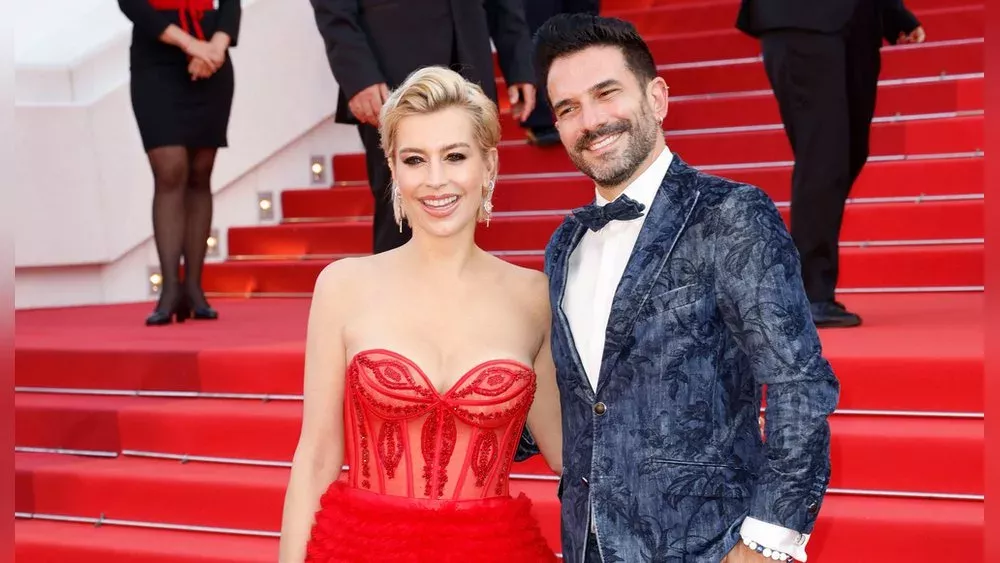Nach turbulenten Wochen: Verena Kerth und Marc Terenzi in Cannes