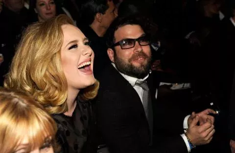 Adèle und ihr Ex-Mann Simon Konecki