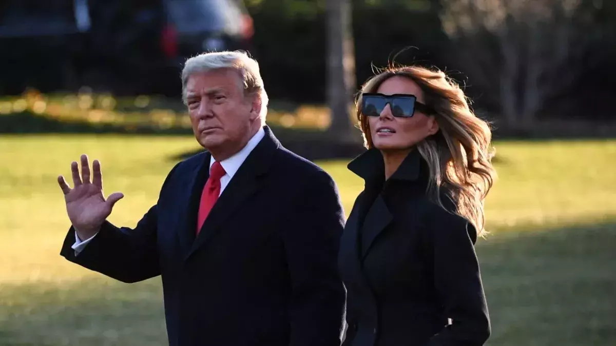 Melania Trump räumt mit Trennungsgerüchten auf