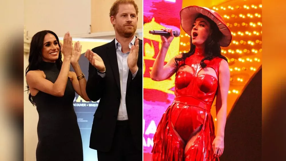 Prinz Harry und Herzogin Meghan genießen kinderfreien Abend bei Katy Perry Konzert