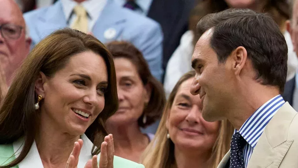 Roger Federer schwärmt von Prinzessin Kate: "Hat so viel Spaß gemacht"