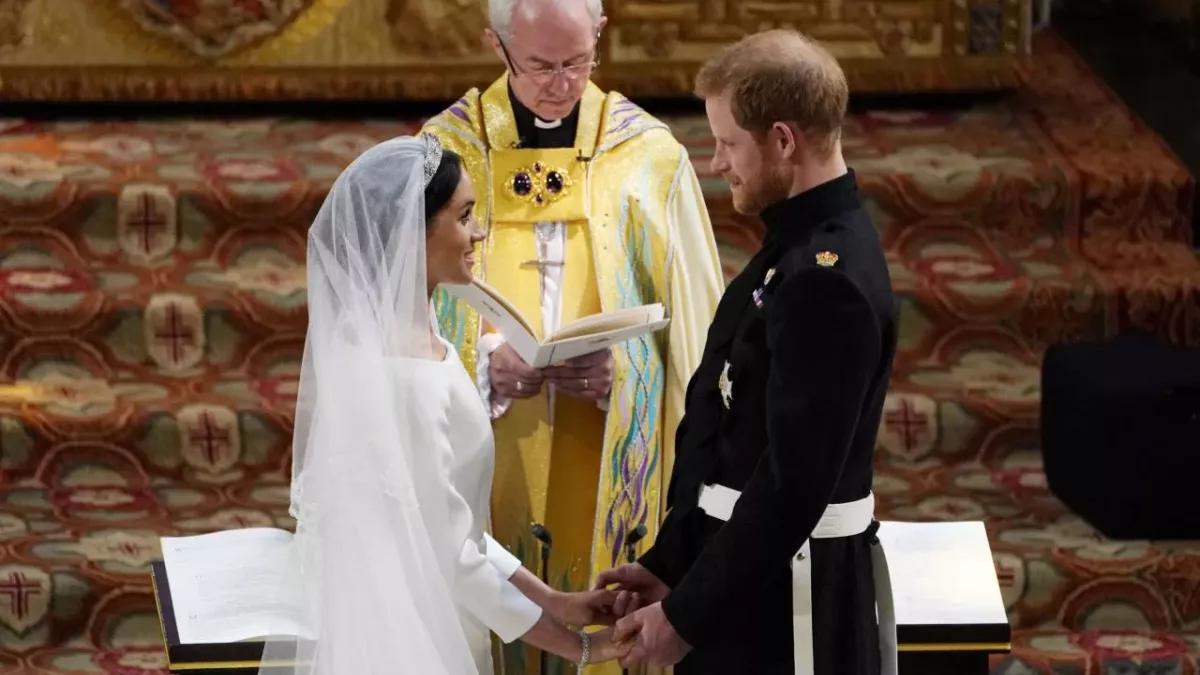 Meghans besonderer Hochzeitswunsch - in Diadem mit Diamanten und Smaragden - wurde ihr verwehrt.