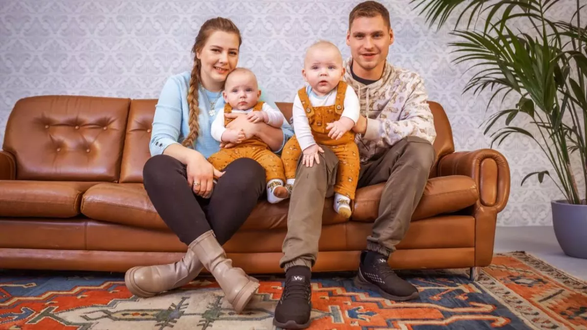 Sarafina und ihre kleine Familie