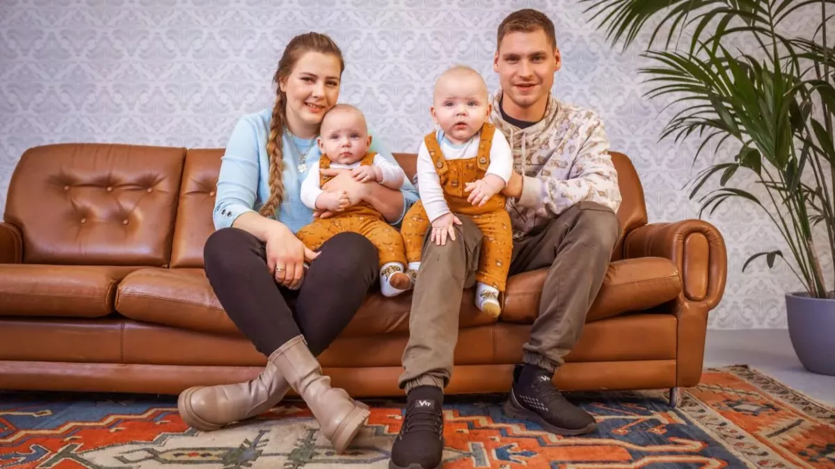 Sarafina und ihre kleine Familie