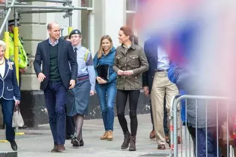 Kate Middleton bei einem offiziellen Besuch @Gettyimages