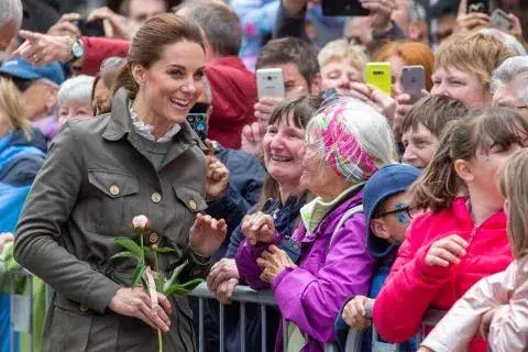 Kate Middleton in einem Casual-Look @Gettyimages