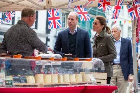 Kate Middleton lächelnd am 11. Juni 2019 @Gettyimages
